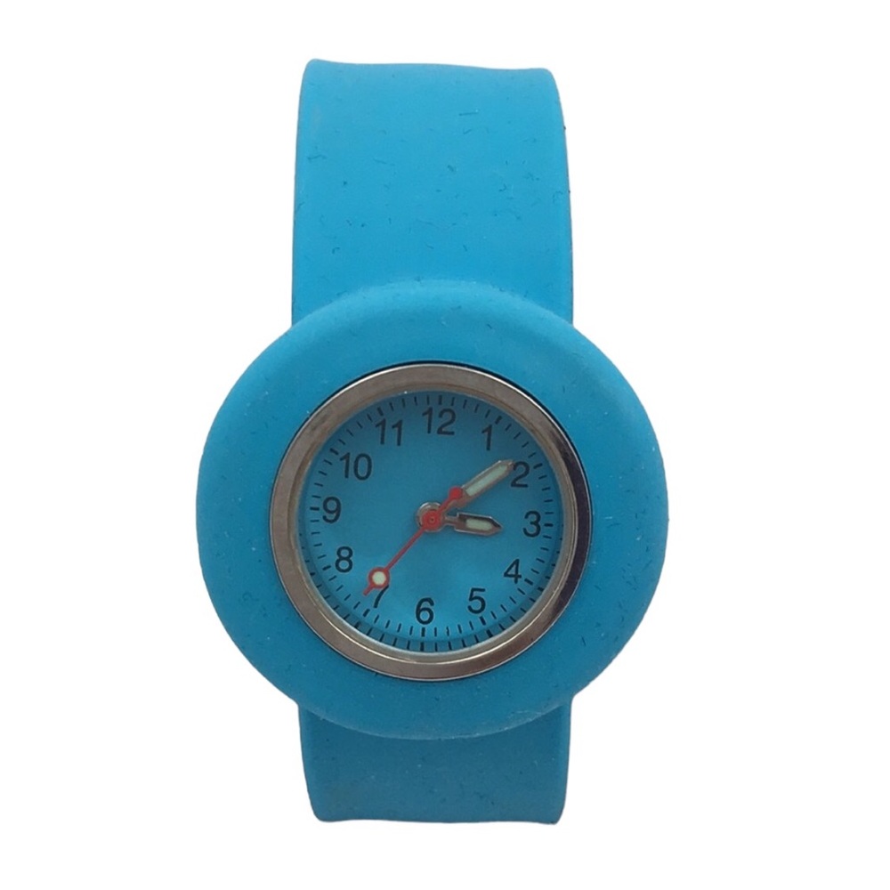 Slap Blue Silicon Watch